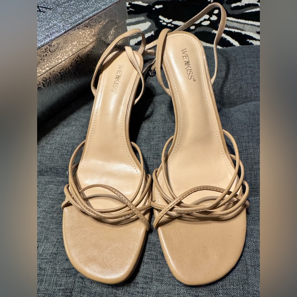 Tan Strappy Sandals